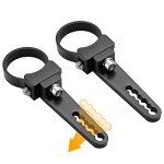 Adjustable LED Light Bar Tube Clamp Mounts