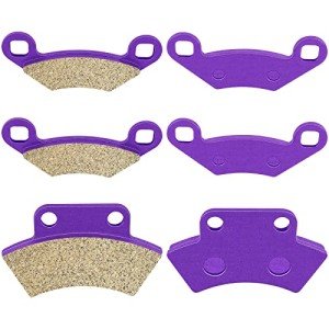 ECCPP Brake Pads Fits for 1995-1998 POLARIS 400 Xplorer L 4x4, FA159 FA232 Front and Rear Brake Pads