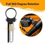 Adjustable LED Light Bar Tube Clamp Mounts