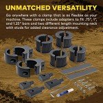 ATV UTV Light Bar Mounting Clamp Kits