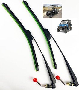 Valchoose UTV Windshield Wiper Kit - 16” Blades