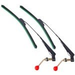Manual Windshield Wiper Kit for UTVs - 2 Pack
