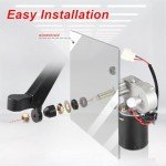 Universal 12V Electric UTV Windshield Wiper Kit