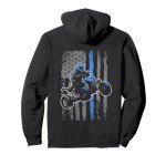 American Flag ATV Riding Gift Hoodie