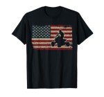 American Flag ATV Biker T-Shirt Gift