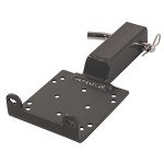 Universal 2" Receiver Hitch Winch Mount for ATV