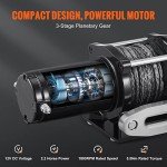VEVOR 12V Electric Winch 4500 lb Capacity