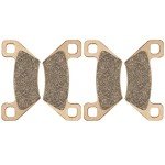 M MATI Sintered Brake Pads for for Honda Fourtrax 300 Rancher 350 Foreman 400 450 Rubicon 500 Rincon 650 TRX 300 350 400 450 500 650 Front Rear Brake Pads (2 Set)