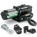 Zostera 3500lbs Waterproof ATV/UTV Synthetic Rope Winch