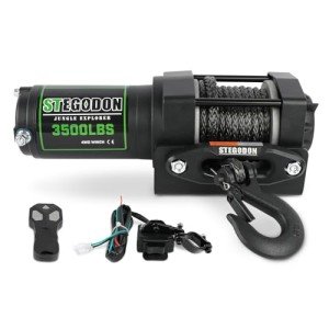 STEGODON 3500 lb ATV Electric Winch with Ropes