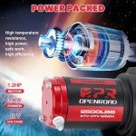 2500 lb Electric ATV Winch with Synthetic Rope