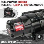 X-BULL 5000lbs Electric Winch with Wireless Remote