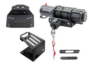 SuperATV Black Ops 4500 LB Winch & Mount