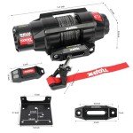 X-BULL 5000lbs Electric Winch with Wireless Remote