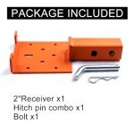 GRIPWAY Winch Mount Plate for 2" Receivers