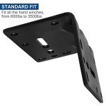 Heavy Duty Universal Winch Mounting Bracket