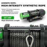 5500LB ATV/UTV Electric Winch with Remote Control