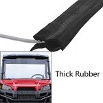 HJSIUTV Full Windshield for Polaris Ranger Midsize