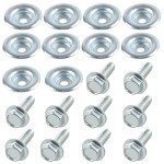 20-Piece UTV Skid Plate Washer and Bolt Kit