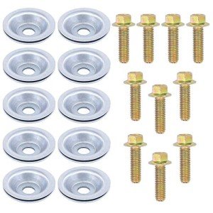 10 Washers and Bolts for Polaris RZR Models