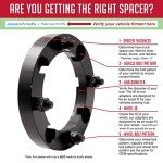 ATV UTV Wheel Spacers 4x156mm 2 Pcs