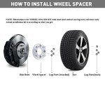 1 Inch 4PC 4x110 ATV Wheel Spacers