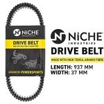 NICHE Drive Belt for Arctic Cat and Suzuki ATVs