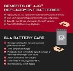 AJC Battery for Arctic Cat Prowler 650 ATV