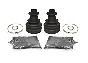 ATVPC Front Outer CV Boot Kit Pair for Polaris ATV 2201015, Heavy Duty
