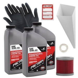 Kawasaki KFX 400 Full Synthetic Oil Change Kit