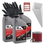 Kawasaki KFX400 Oil Change Kit with Full Synthetic