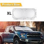 Ziciner X-Large Windshield Sun Shade with Pouch