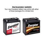 Energizer TX20HL AGM Motorcycle and Atv 12V Battery, 310 Cold Cranking Amps and 18 Ahr. Replaces: YTX20L-BS and others, Black