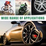 25 PCS Dustproof Valve Stem Caps - Red