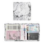 Ziciner Magnetic Car Document Organizer - Marble White