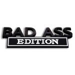 Luminuti Bad Ass Edition Car Emblem Decal