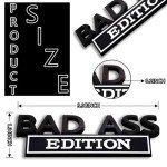 Luminuti Bad Ass Edition Car Emblem Decal