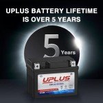 UPLUS YTX4L-BS Motorcycle Battery, EB4-3 12V 3Ah SLA Batteries Maintenance Free Scooter ATV AGM Battery, Replacement for YT4L-BS, AGM12-4, LTX4L-BS, NTX4L-BS, CTX4L-BS, GTX4L-BS, FTX4L-BS