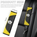 Bling Rhinestone Seat Belt Covers - 2 Pack