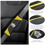 Bling Rhinestone Seat Belt Covers - 2 Pack
