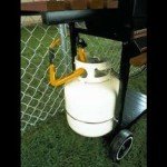 Utility Lock for ATVs, 13.25"-20.25", Yellow