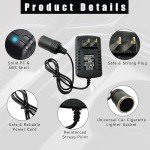 12V 2A AC to DC Converter Adapter for ATVs