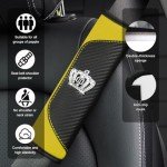 Bling Rhinestone Seat Belt Covers - 2 Pack