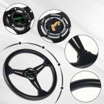 RASTP 13.8” Racing Steering Wheel with Horn