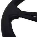 YEHICY 13.8” Racing Steering Wheel with Horn Button