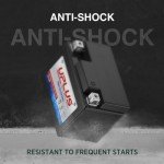 UPLUS YTX4L-BS Motorcycle Battery, EB4-3 12V 3Ah SLA Batteries Maintenance Free Scooter ATV AGM Battery, Replacement for YT4L-BS, AGM12-4, LTX4L-BS, NTX4L-BS, CTX4L-BS, GTX4L-BS, FTX4L-BS