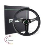 RASTP 13.8” Racing Steering Wheel with Horn