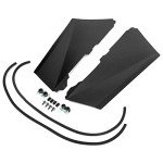 HECASA Black Door Panel Inserts for Arctic Cat