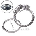 12 Pack Universal Adjustable CV Boot Clamps