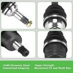 Front Left Right CV Axle Shaft for Yamaha Grizzly 550 700 Kodiak 700, YFM550 Grizzly FI Auto 2009 2010 2011 2012 2013 2014, YFM700K Kodiak EPS 2016-2020 for 28P-2510F-00-00 28P-2518E-00-00 2PCS